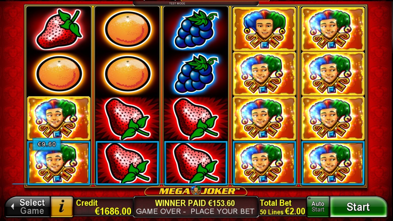 Mega Joker Game Winorio Casino
